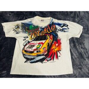 98’ Chase Terry Labonte Hendrick Motorsports NASCAR 2XL T-Shirt White Multicolor